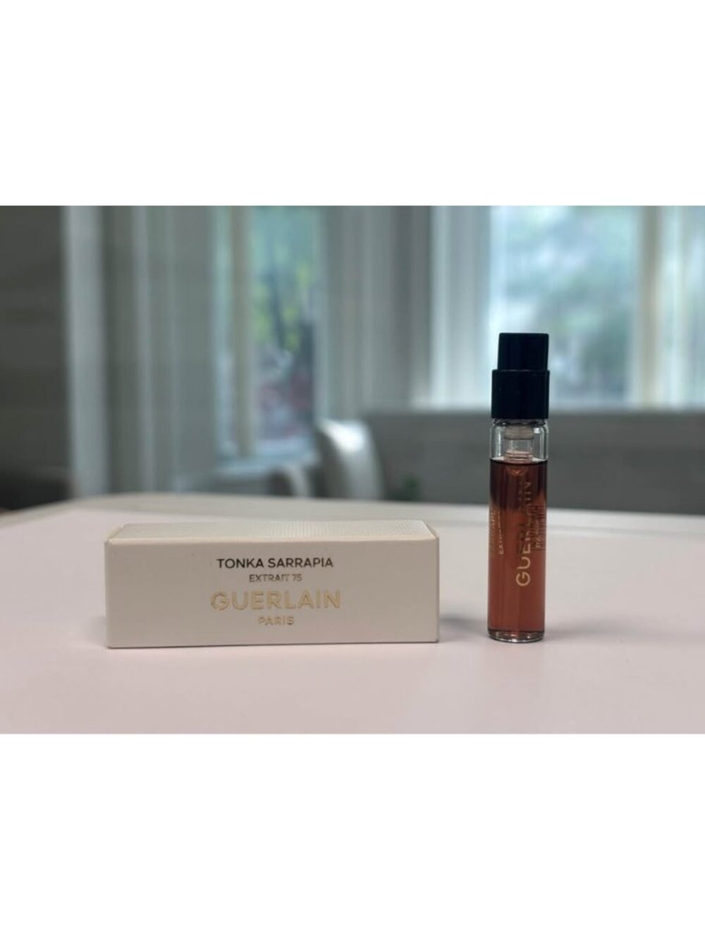 🌰✨ Guerlain Tonka Sarrapia Extrait 75 Official 2ml Sample 🤎